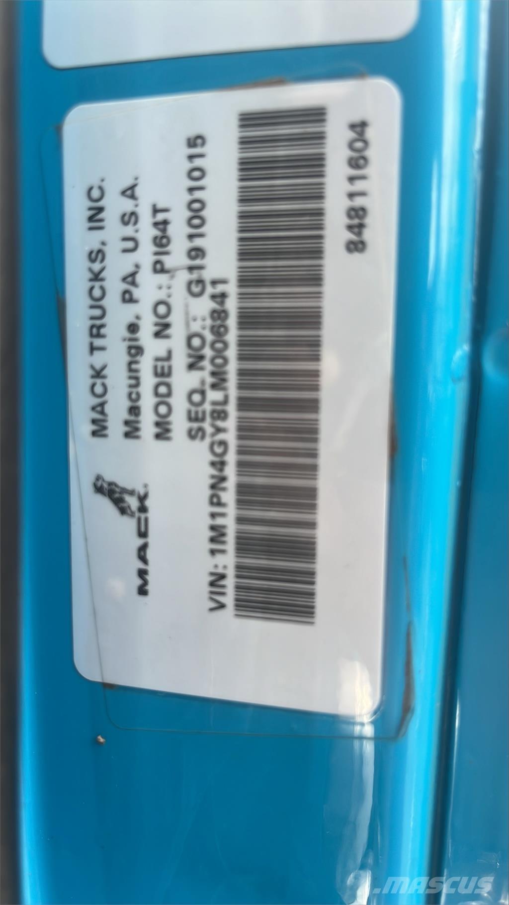 Mack PI64T Седельные тягачи