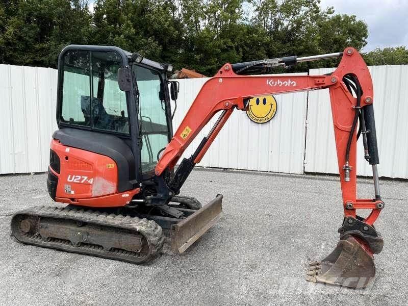 Kubota U27-4 Мини-экскаваторы