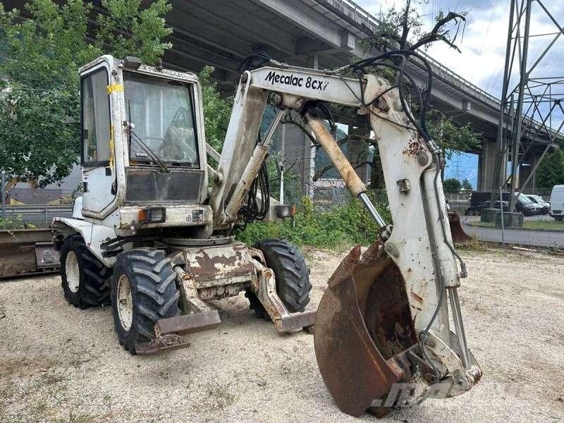 Mecalac 8CXI Колёсные экскаваторы
