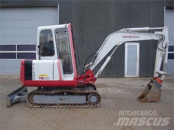 Takeuchi TB035 Мини-экскаваторы