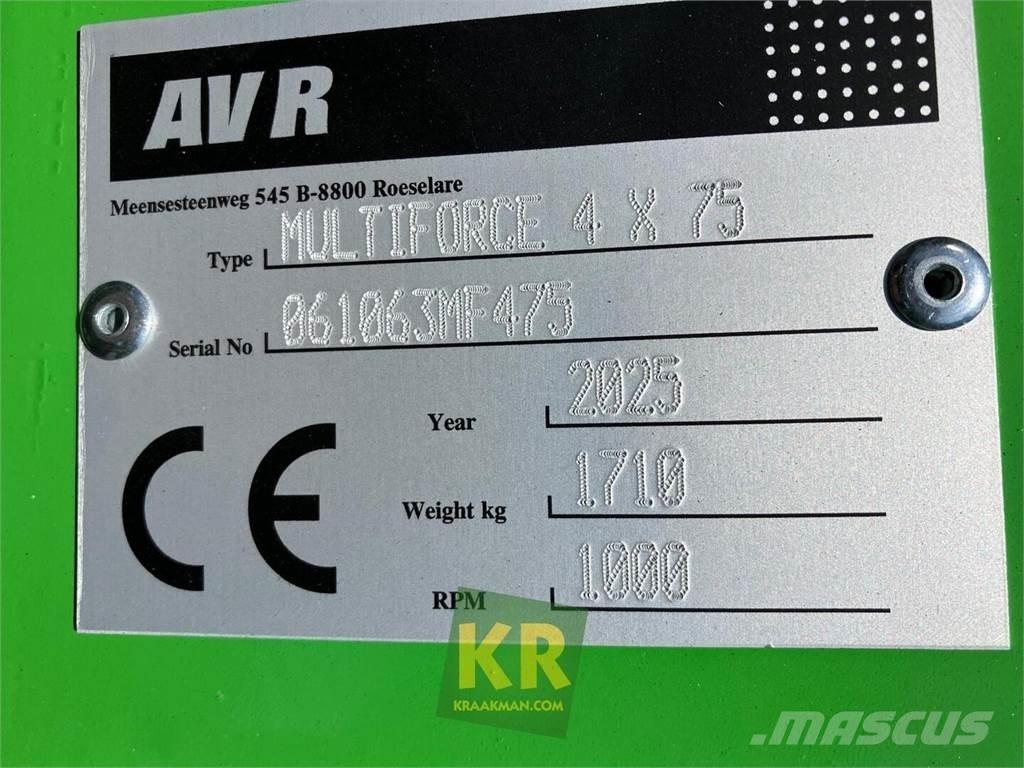 AVR MultiForce Гребнеобразователи