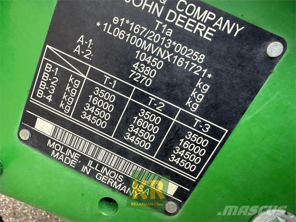 John Deere 6100M Трактора