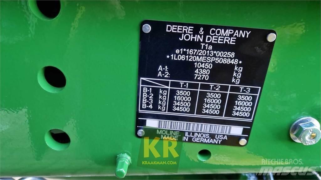 John Deere 6120M Трактора