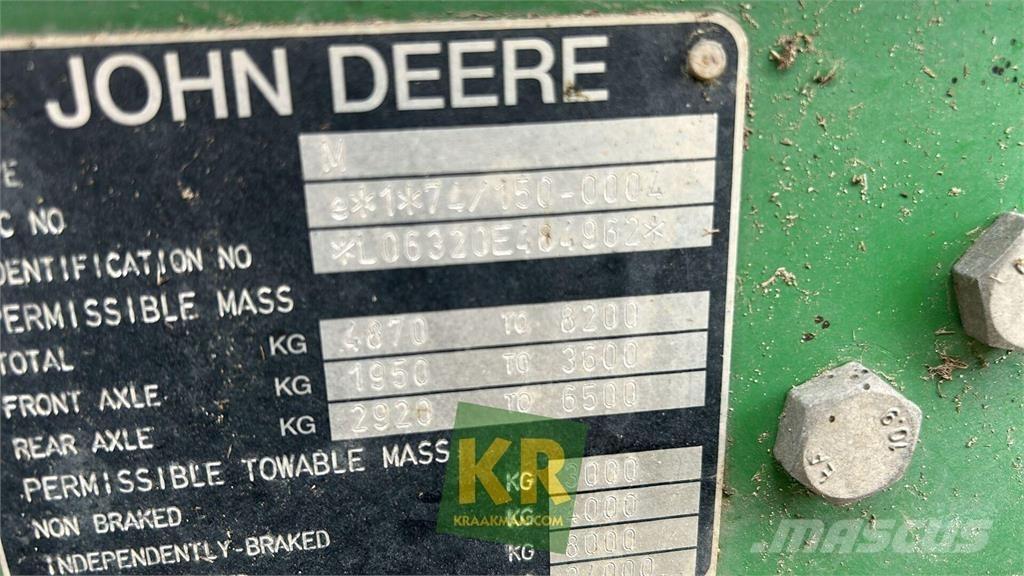 John Deere 6320 Трактора