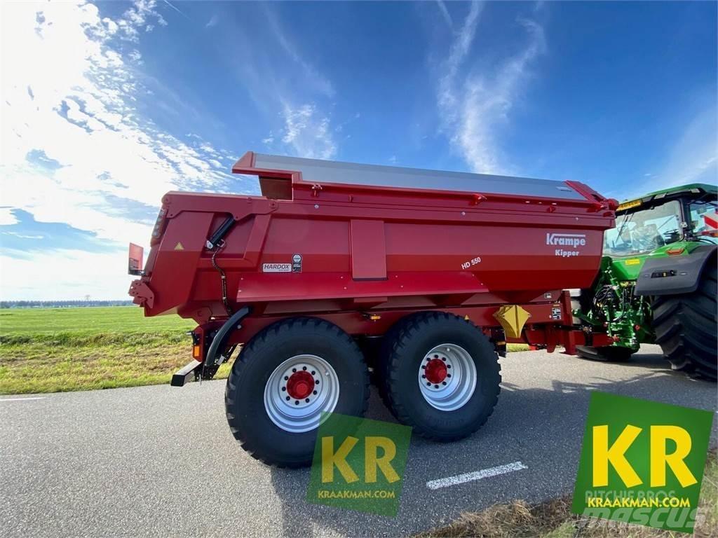 Krampe HD550 Тракторные самосвальные прицепы