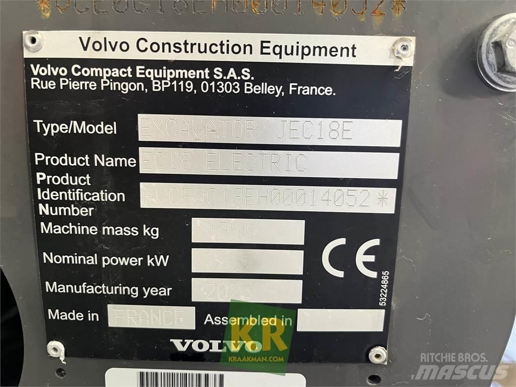Volvo EC18E Гусеничные экскаваторы