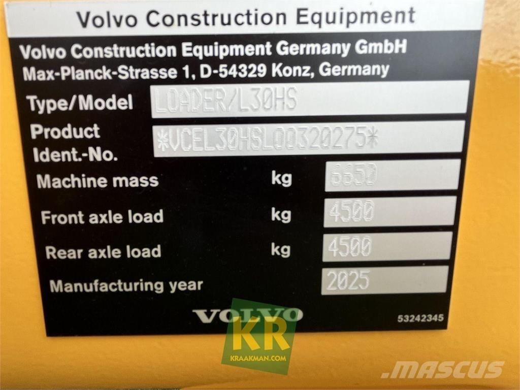 Volvo L30HS Фронтальные погрузчики