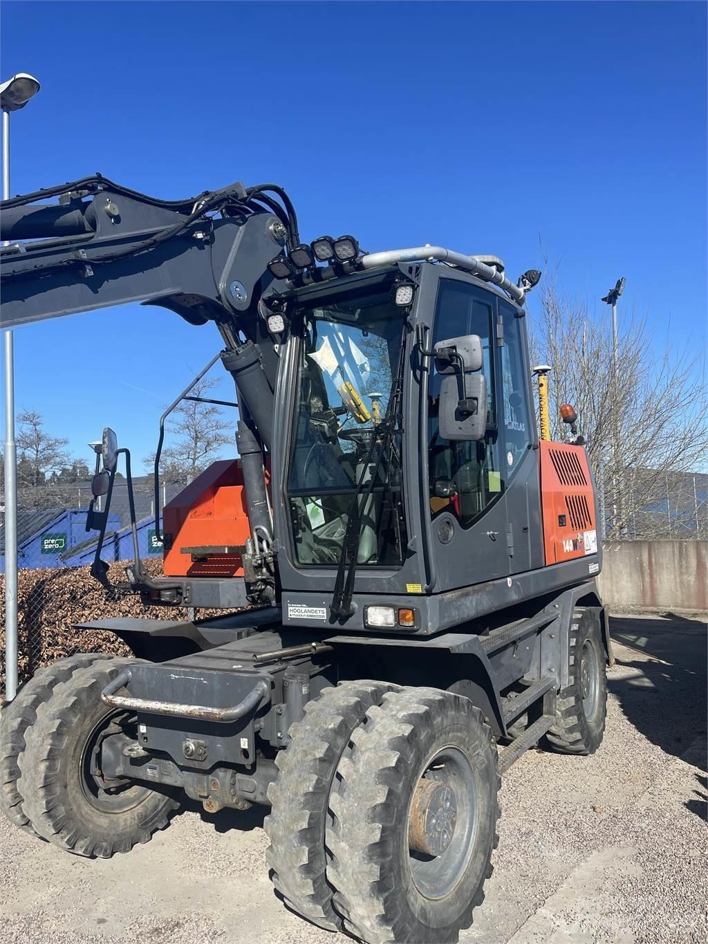 Atlas 140W Колёсные экскаваторы