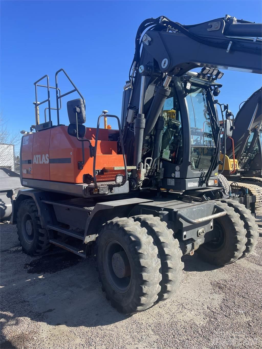 Atlas 140W Колёсные экскаваторы