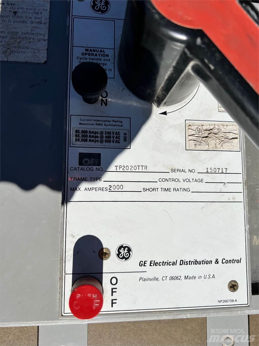  GE 2000amp Электронные блоки