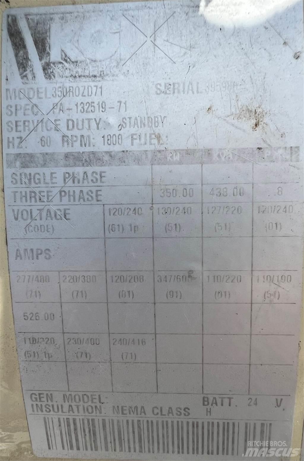Kohler 350kW Другие генераторы