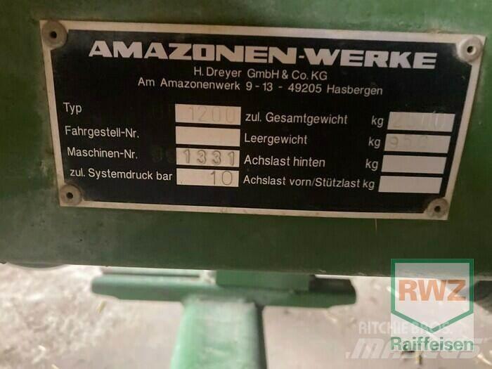 Amazone UF 1200 Прицепные опрыскиватели