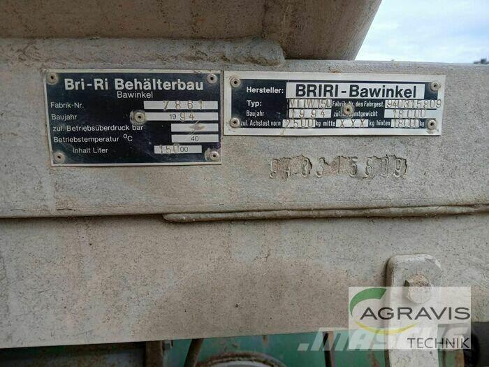 Briri VTTW 15000 Разбрасыватели органических удобрений