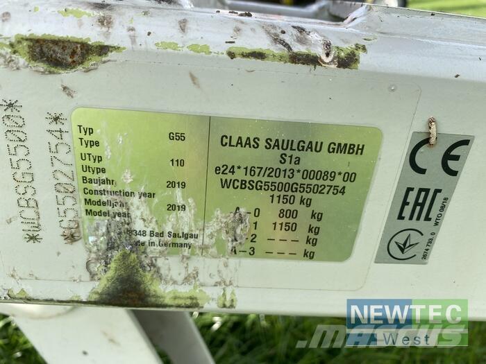 CLAAS VOLTO 1100 T Грабли-ворошилки