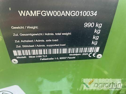 Fendt 3160TLX Роторные косилки