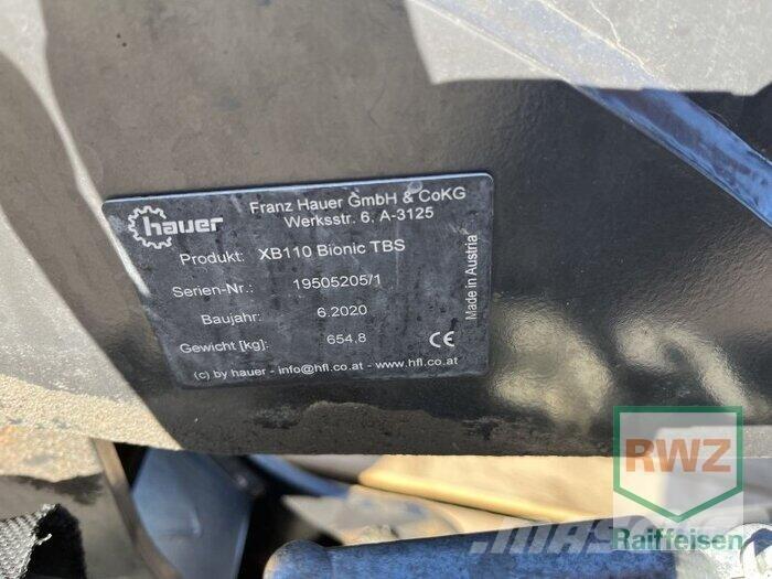 Hauer XB 110 Навесное оборудование и запчасти
