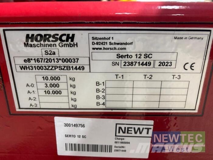 Horsch SERTO 12 SC Сеялки