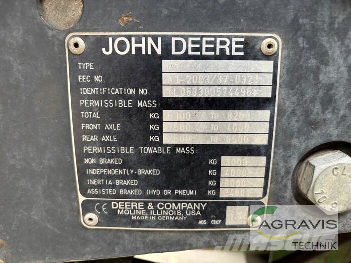 John Deere 6330 Трактора