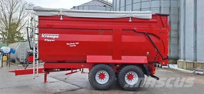 Krampe BB540 Тракторные самосвальные прицепы