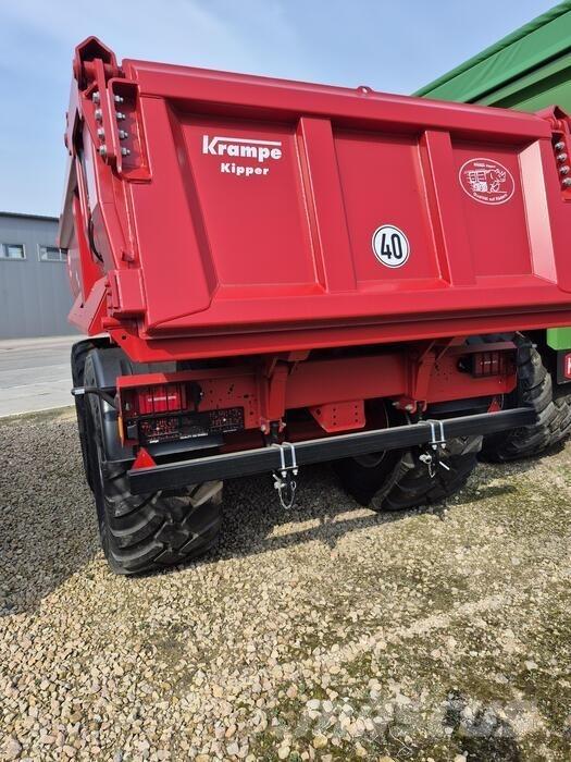 Krampe HD550 Carrier Тракторные самосвальные прицепы