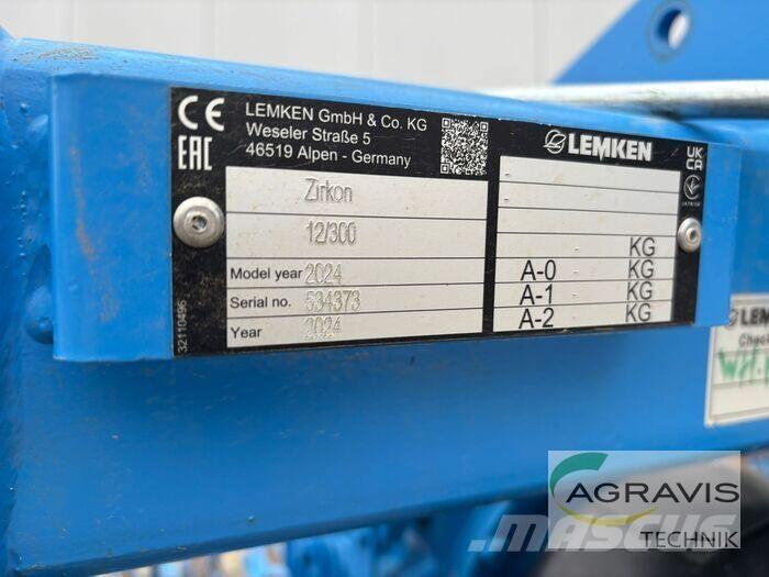 Lemken ZIRKON 12/300 Почвеные фрезы