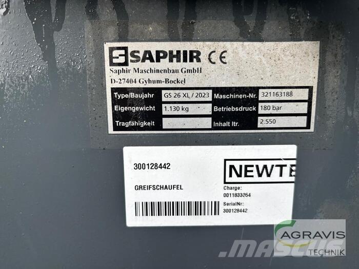 Saphir GREIFSCHAUFEL Оборудование для животноводческих ферм