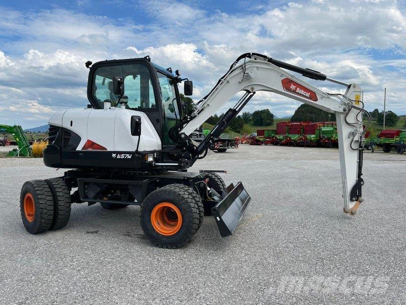 Bobcat E57W Колёсные экскаваторы
