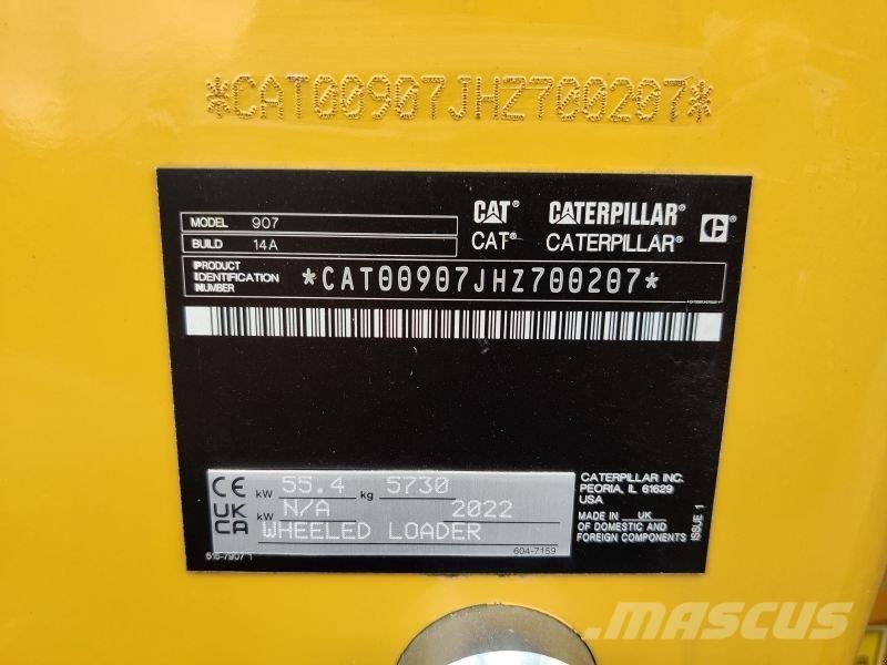 CAT 907 Фронтальные погрузчики