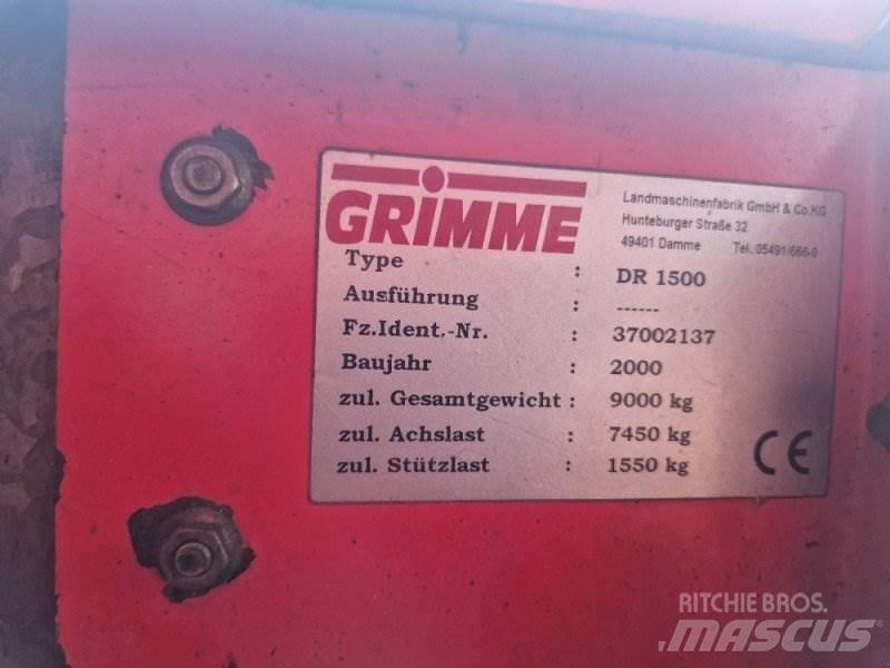 Grimme DR 1500 Картофелеуборочные комбайны