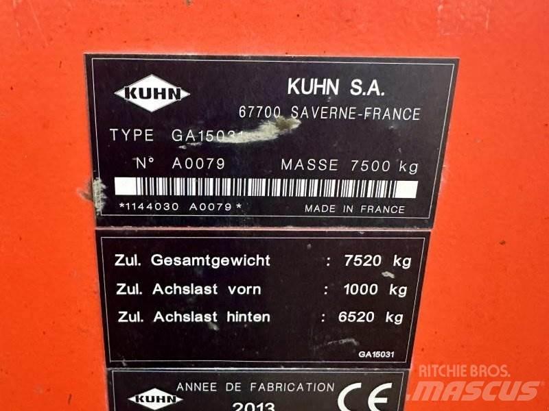 Kuhn GA 15031 Рядковые косилки