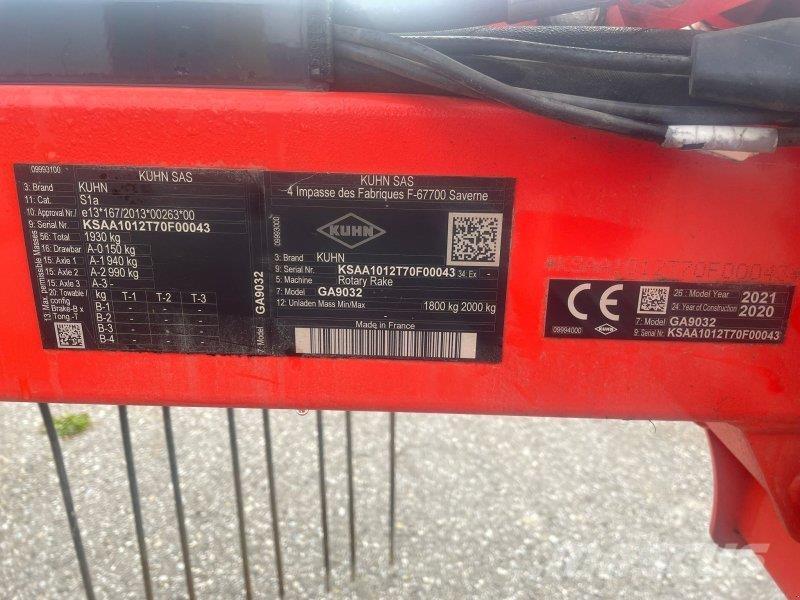 Kuhn GA 9032 Рядковые косилки