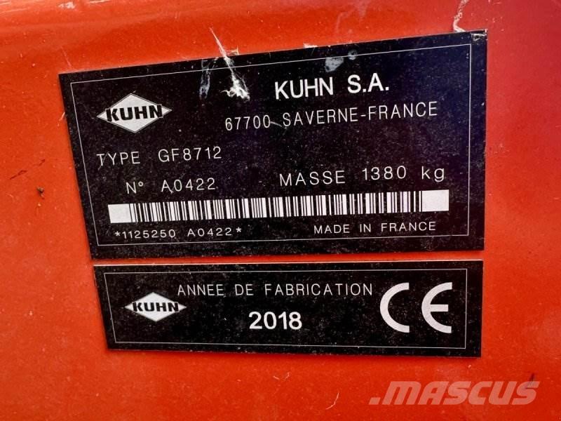 Kuhn GF 8712 Грабли-ворошилки