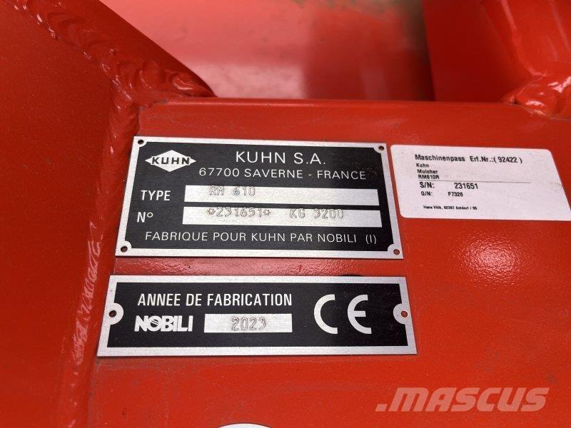 Kuhn RM610R Прицепные кормоуборочные комбайны