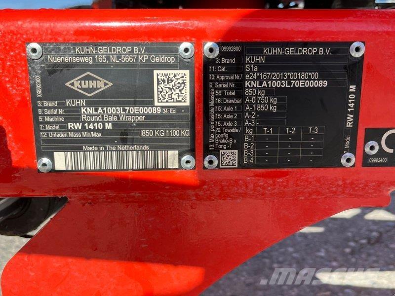Kuhn RW 1410M Упаковщики рулонов