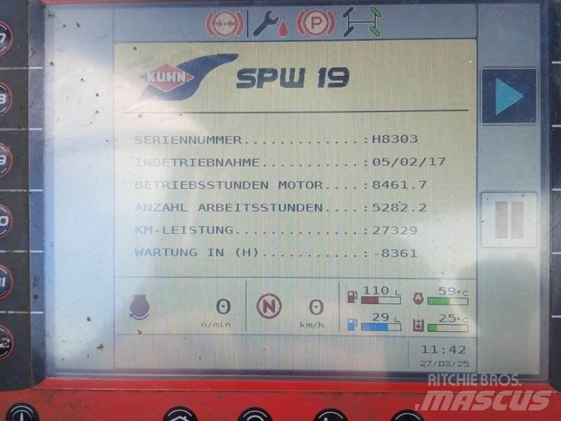 Kuhn SPW 19 Кормораздатчики
