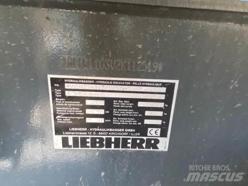 Liebherr A 916 Колёсные экскаваторы