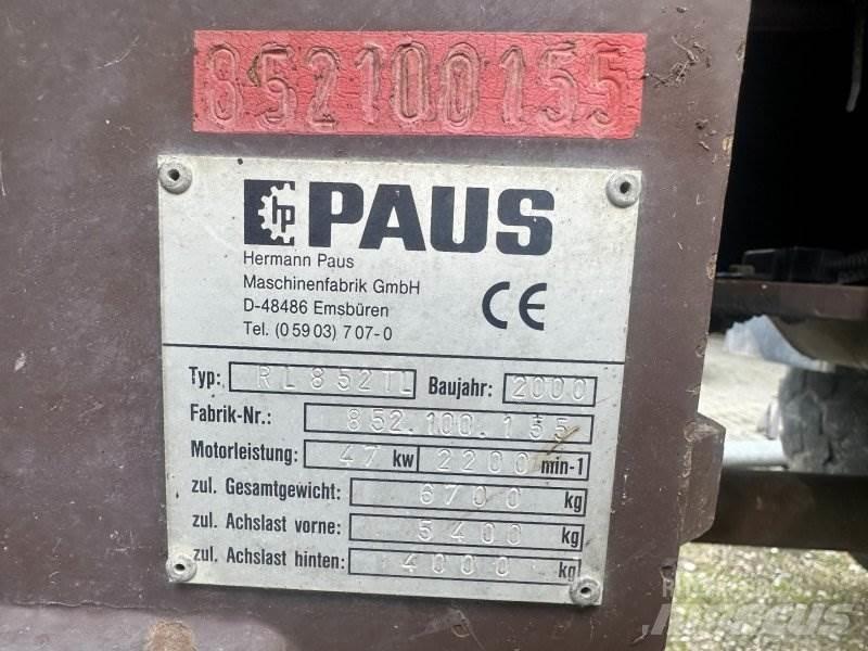 Paus RL 852 TL Телескопические погрузчики