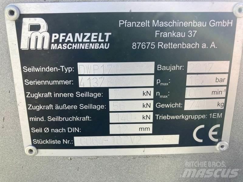 Pfanzelt P170 Трелёвочные лебедки