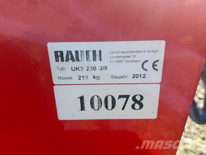 Rauch UKS 230 Разбрасыватели органических удобрений
