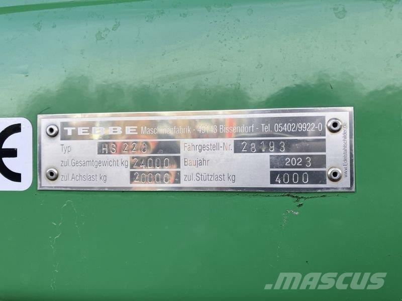 Tebbe HS 220 Разбрасыватели органических удобрений