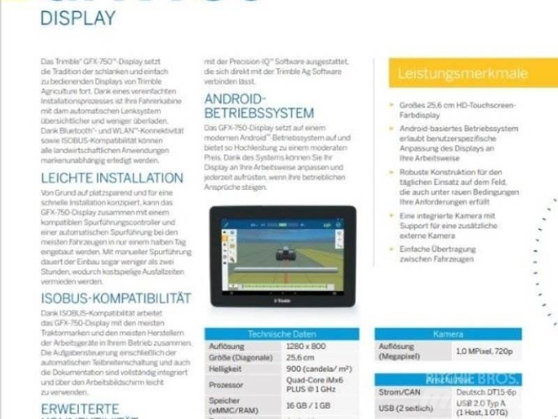 Trimble GFX 750 Сельхозтехника - Другие