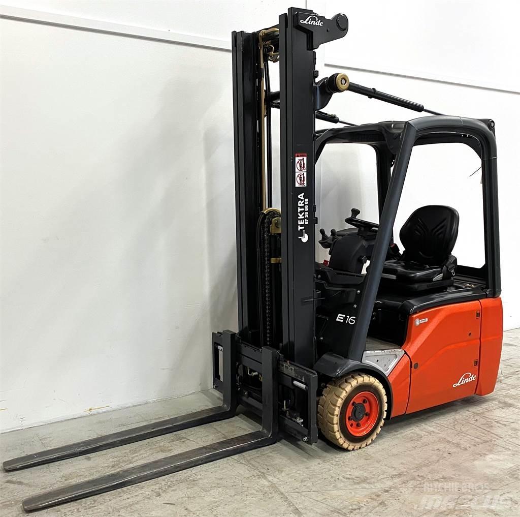 Linde E 16 C-01 Электропогрузчики