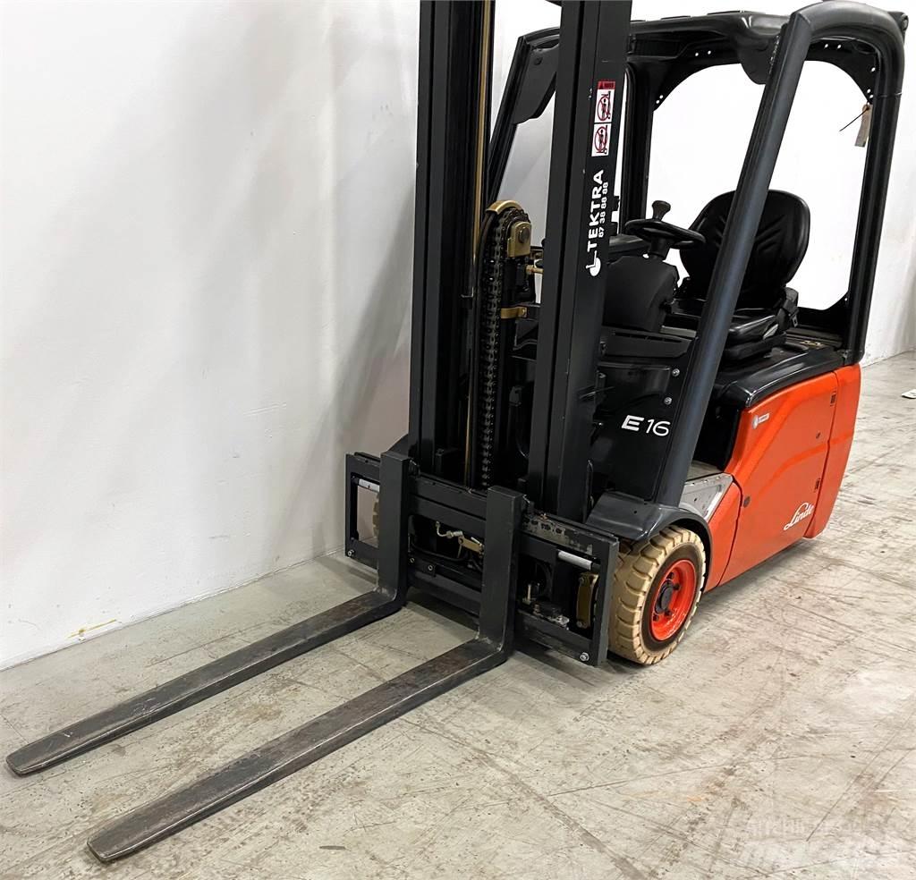 Linde E 16 C-01 Электропогрузчики