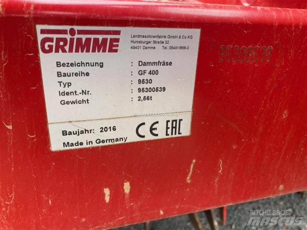 Grimme GF 400 Почвеные фрезы