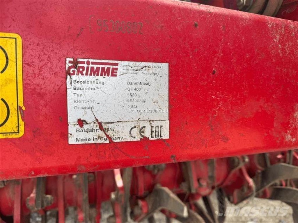 Grimme GF400 Почвеные фрезы