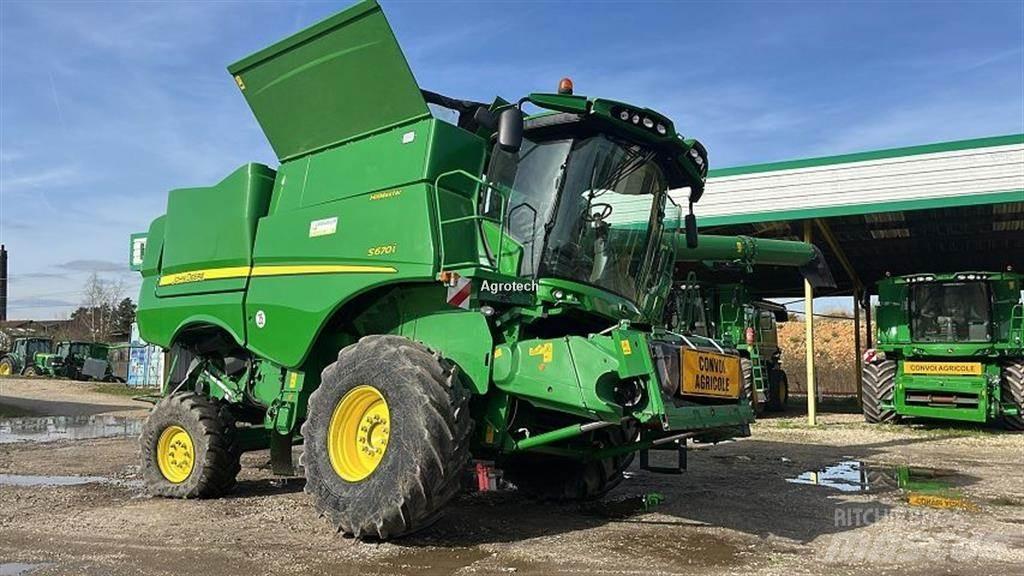 John Deere S670 Зерноуборочные комбайны