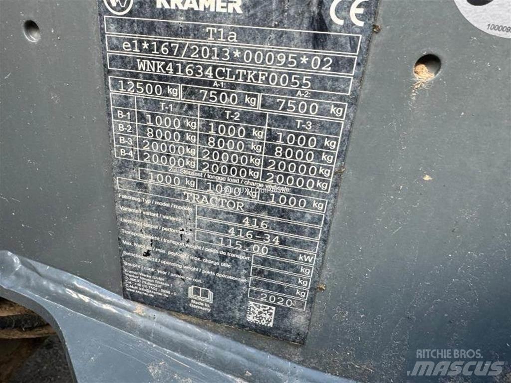 Kramer KT557 Сельскохозяйственные телескопические погрузчики