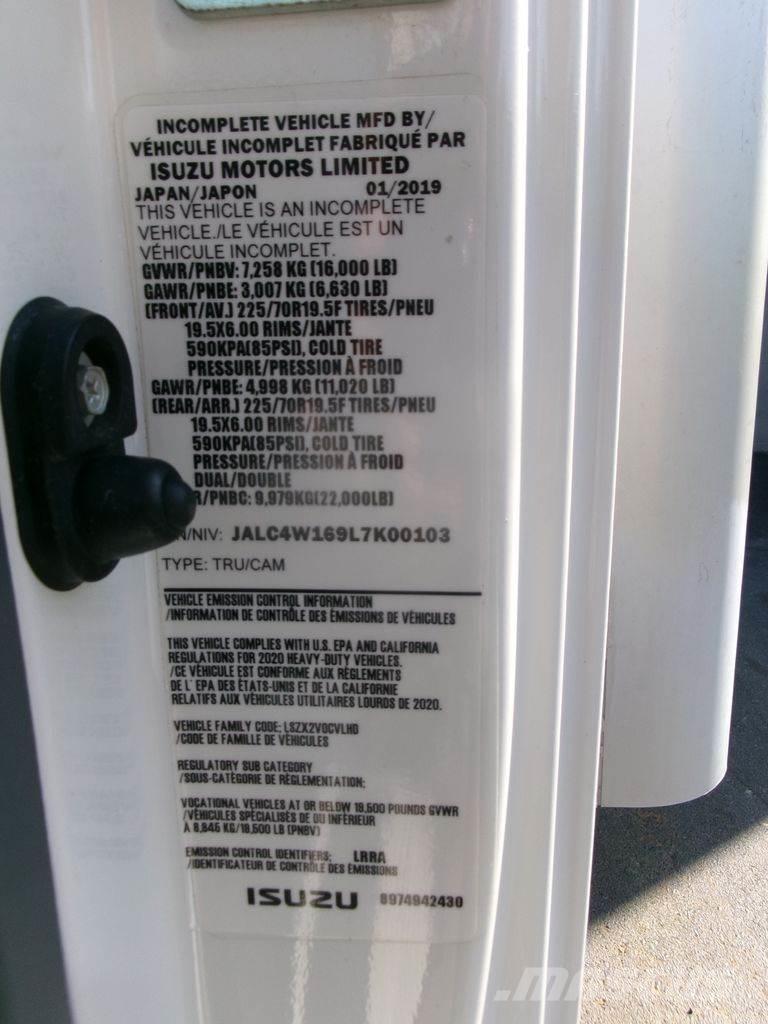 Isuzu NPRHD Грузовики-платформы/боковая разгрузка