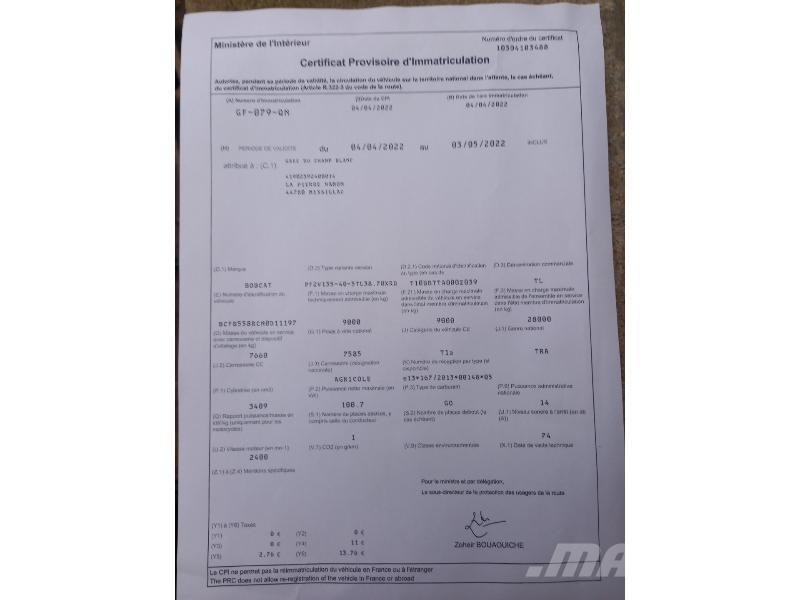 Bobcat TL38-70HF 135VR Строительная техника - Другие