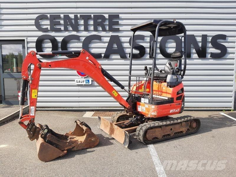Kubota U17-3A Мини-экскаваторы